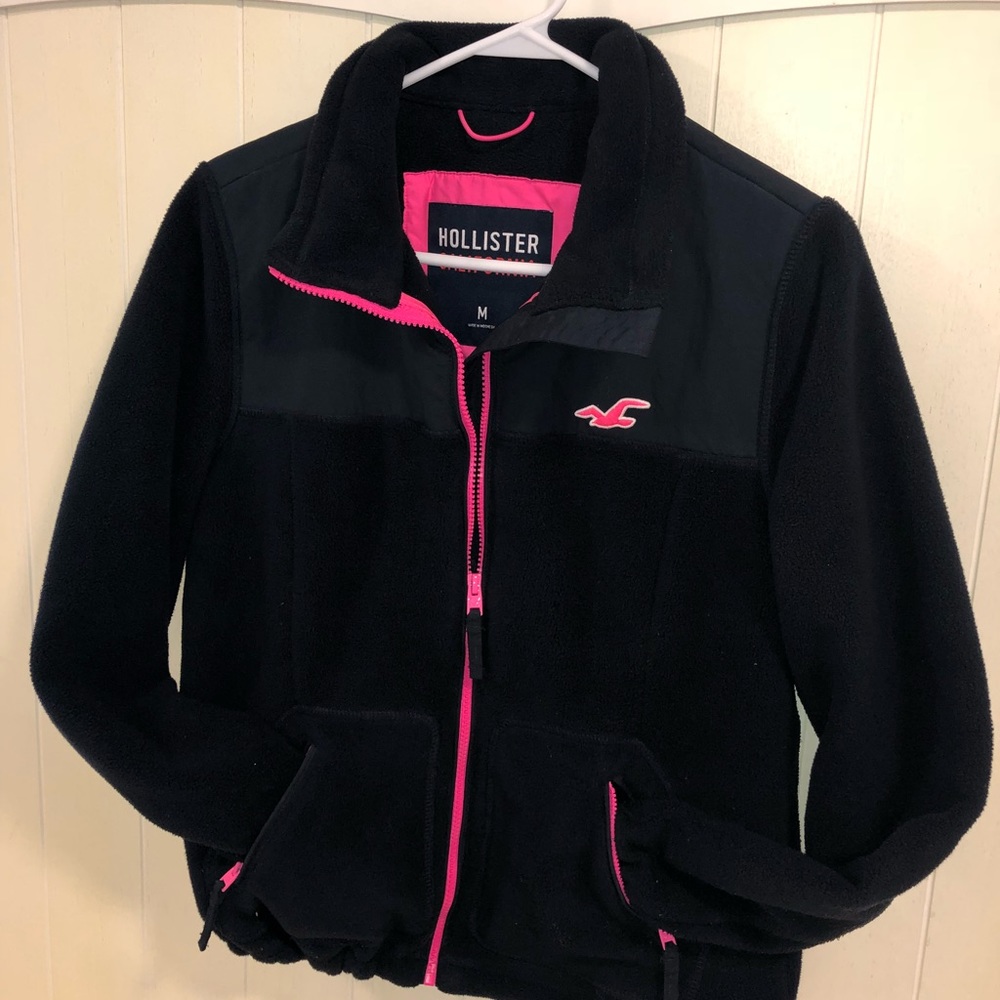 HOLLISTER fleece jacket
